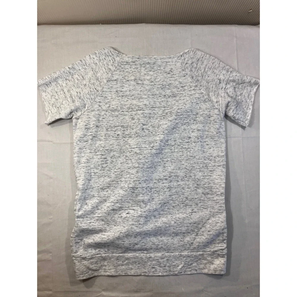 Cynthia Rowley Marled Knit Short Sleeve Tunic Top Womens Size S‎